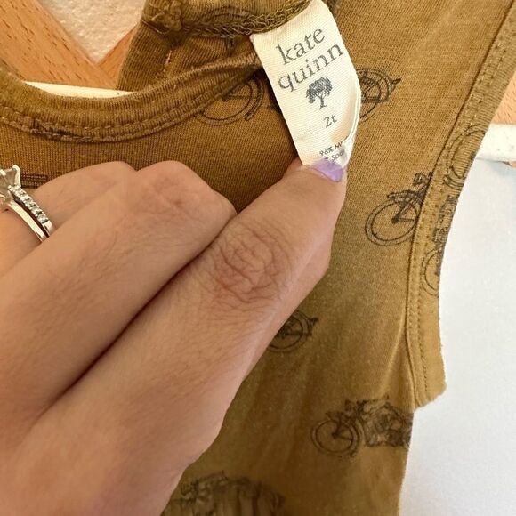 Kate Quinn walnut Vintage Motorcycle bloomers dress 2T - Picture 4 of 6